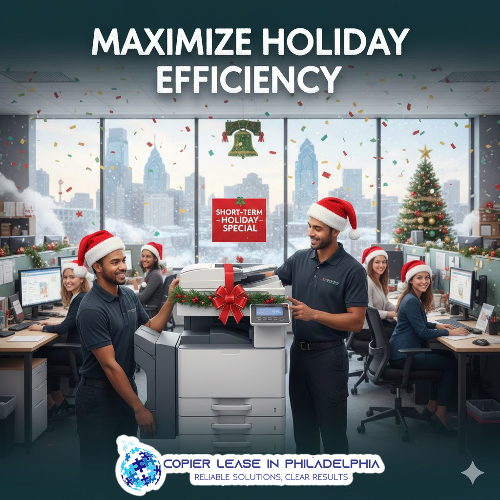 Read more about the article Maximizing Holiday Efficiency with Short-Term Copier Leasing in Philadelphia